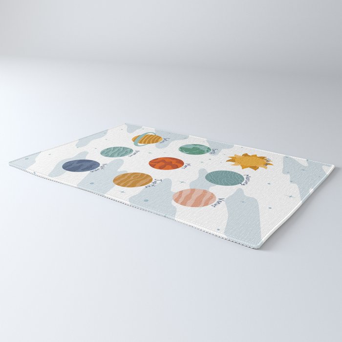 Planets of The Solar System Rug Gallery Image 3