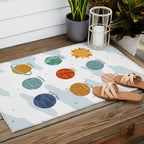 Planets of The Solar System Outdoor Rug Gallery Image 2