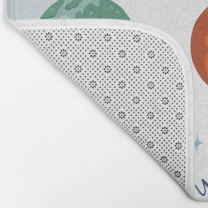 Planets of The Solar System Bath Mat Gallery Image 2