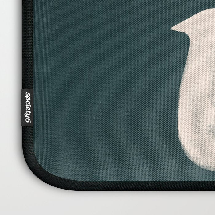 Watercolor Peacock Laptop Sleeve Gallery Image 3