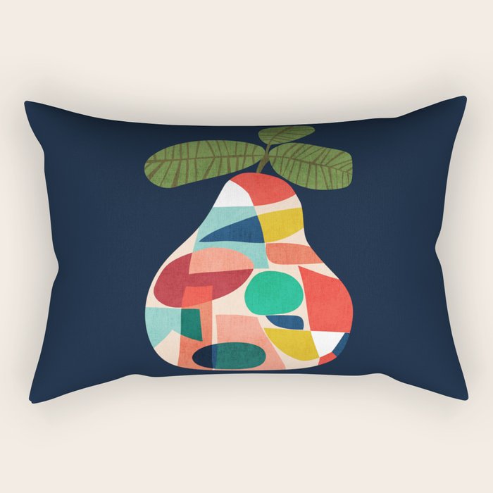 Fresh Pear Rectangular Pillow Gallery Image 1