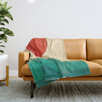 The ocean, the sea, the wave Throw Blanket Gallery Image 1