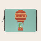 Dragon On Hot Air Balloon Laptop Sleeve Gallery Image 1