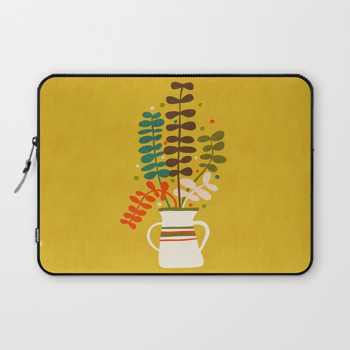 Potted Leaves Laptop Sleeve Gallery Image 1