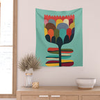 Flower Poet Wall Tapestry Gallery Image 2