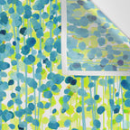 Cat in the garden under willow tree Wall Tapestry Gallery Image 3