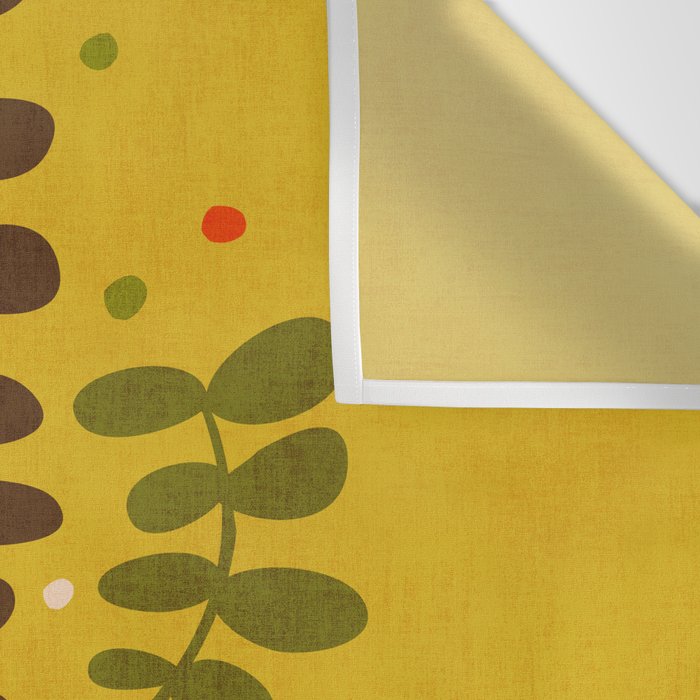 Potted Leaves Wall Tapestry Gallery Image 3