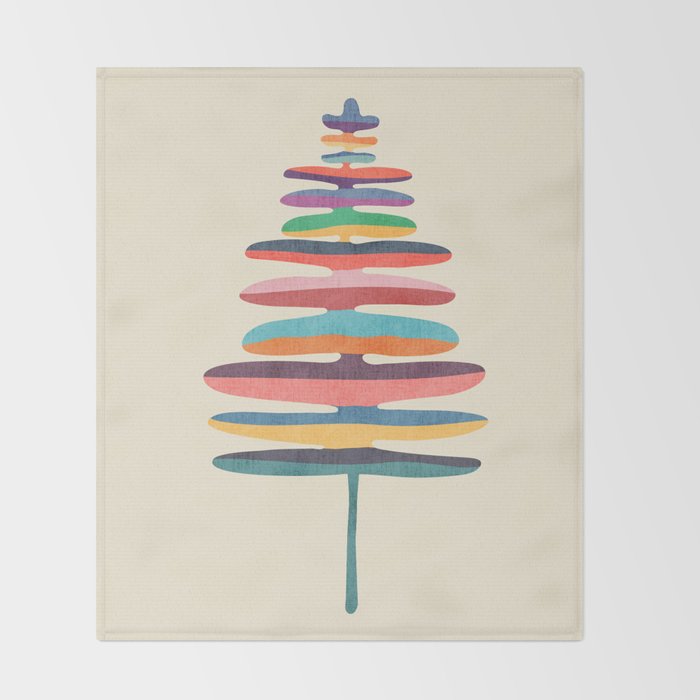 Joy Fern Throw Blanket Gallery Image 2