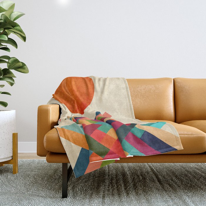 Sun Shrine Throw Blanket Gallery Image 1