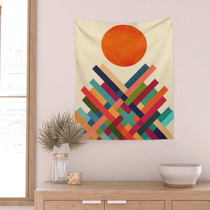 Sun Shrine Wall Tapestry Gallery Image 2