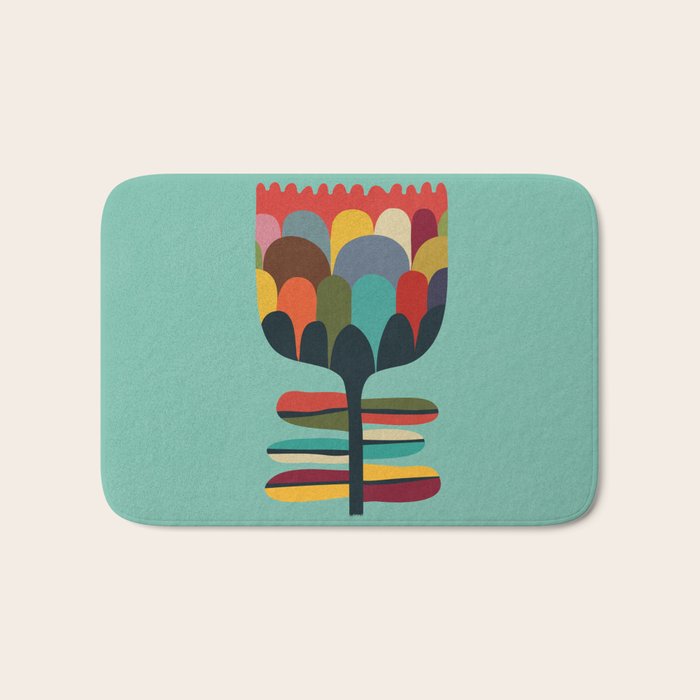 Flower Poet Bath Mat Gallery Image 1