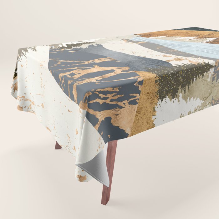 Winter Stars Tablecloth Gallery Image 1