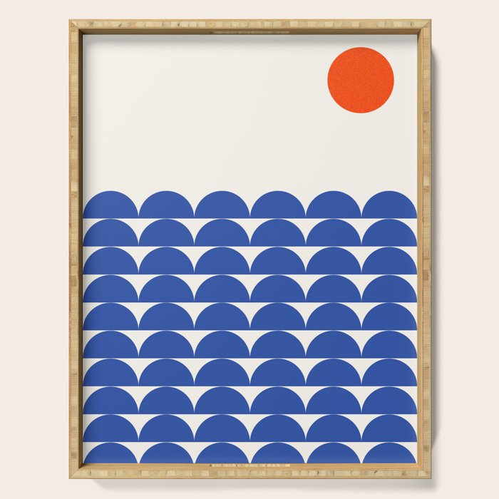 Sun&sea Serving Tray Gallery Image 1
