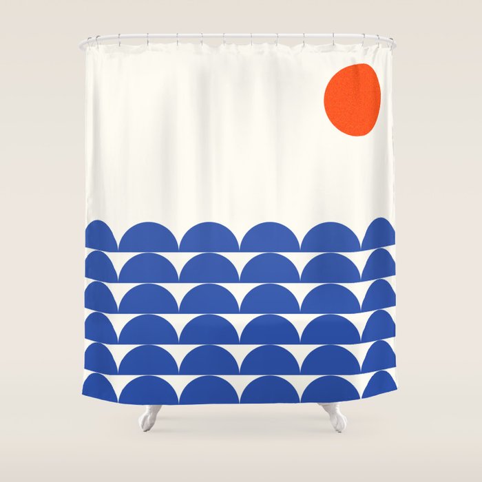 Sun&sea Shower Curtain Gallery Image 1
