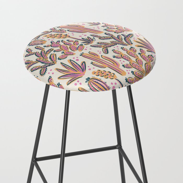Cactus Desert - Sunset  Stool Gallery Image 2