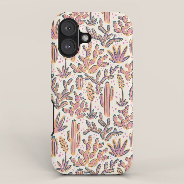 Cactus Desert - Sunset  iPhone Case Gallery Image 1