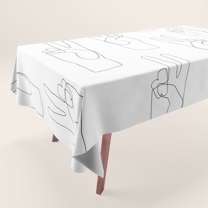 Peace Tablecloth Gallery Image 1