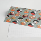 Sushi  Corgi Wrapping Paper Gallery Image 2