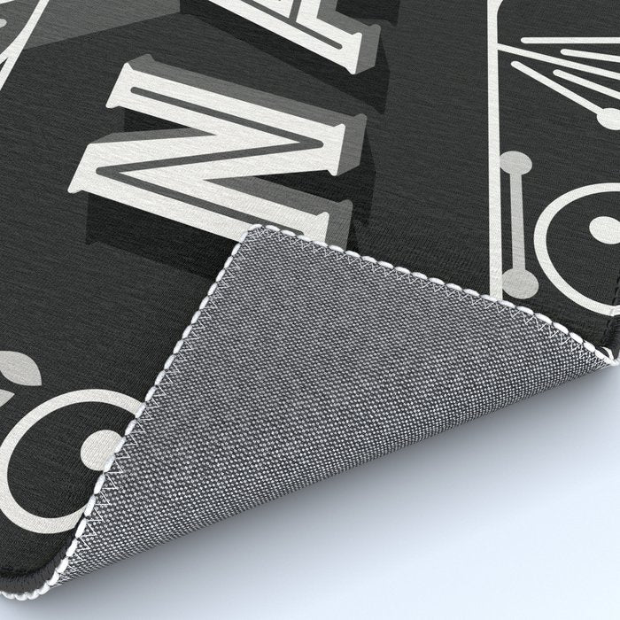 Nah - Black & Grey Palette Rug Gallery Image 4