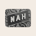 Nah - Black & Grey Palette Bath Mat Gallery Image 1