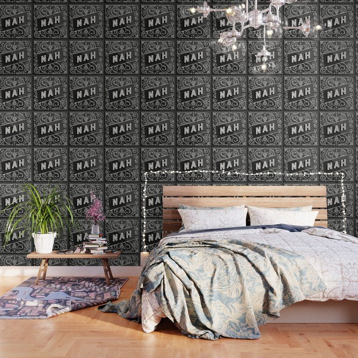Nah - Black & Grey Palette Wallpaper Gallery Image 1