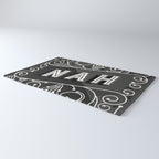 Nah - Black & Grey Palette Rug Gallery Image 3