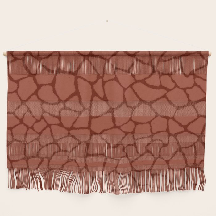 Mosaic Abstract Art Ruby Wall Hanging Gallery Image 1