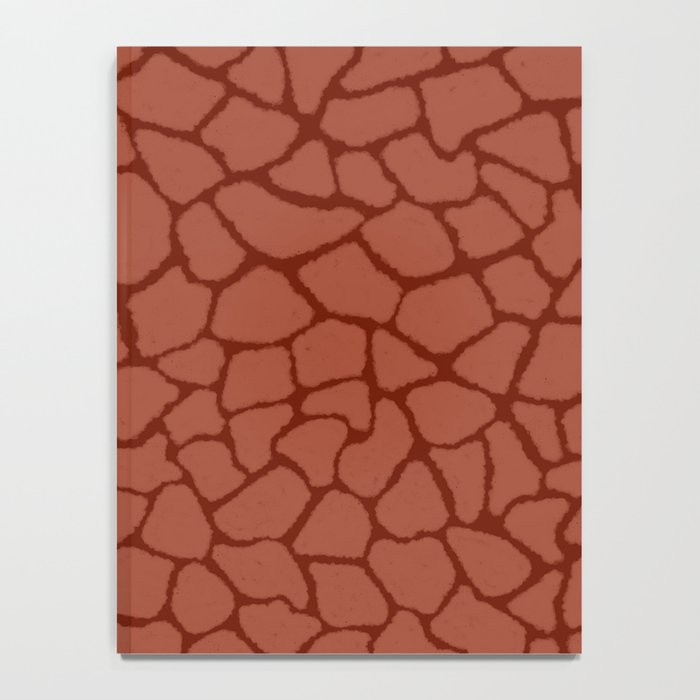 Mosaic Abstract Art Ruby Notebook Gallery Image 4