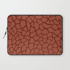 Mosaic Abstract Art Ruby Laptop Sleeve Gallery Image 1