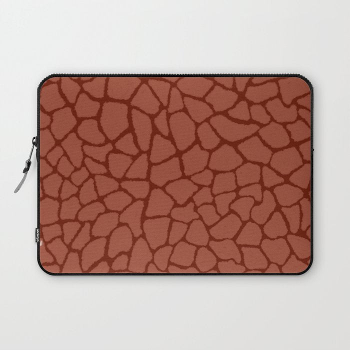 Mosaic Abstract Art Ruby Laptop Sleeve Gallery Image 1