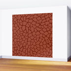 Mosaic Abstract Art Ruby Wall Mural Gallery Image 2