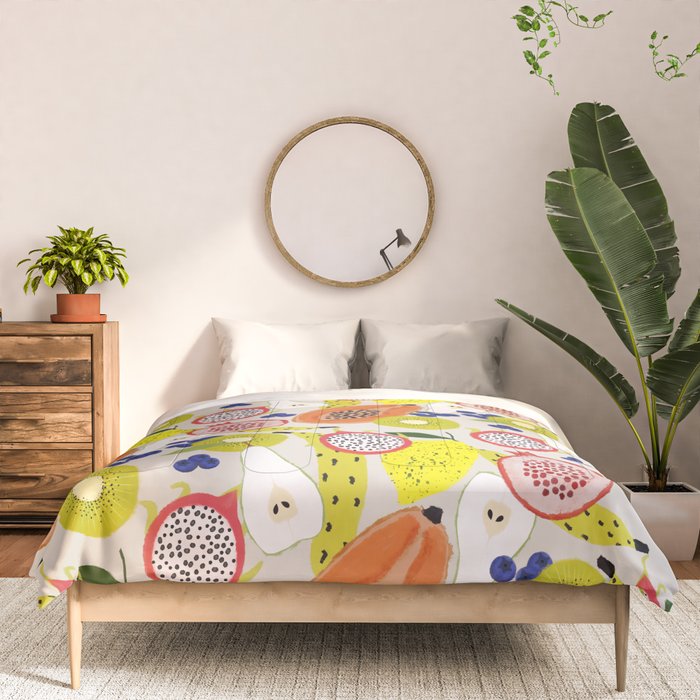 Tropical fruits Comforter Gallery Image 3