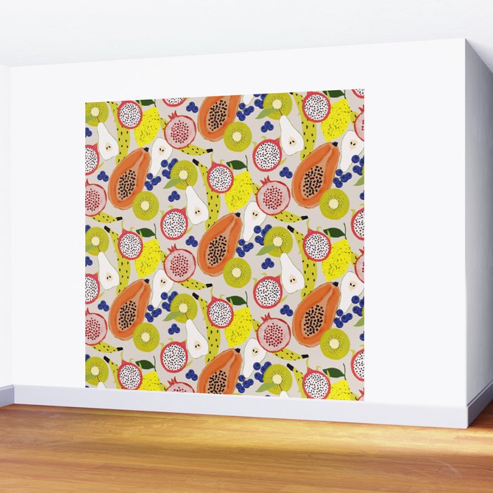 Tropical fruits Wall Mural Gallery Image 2