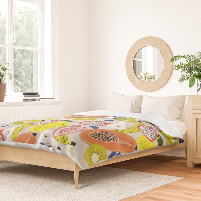 Tropical fruits Duvet Cover Gallery Image 2