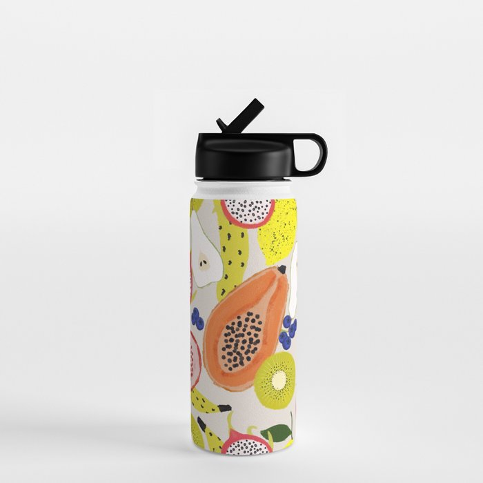 Tropical fruits Water Bottle Gallery Image 1