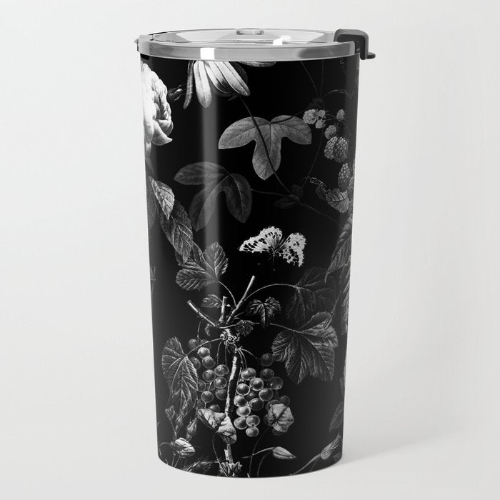 DARK FLOWER Travel Mug Gallery Image 2