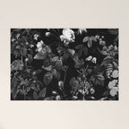 DARK FLOWER Welcome Mat Gallery Image 1