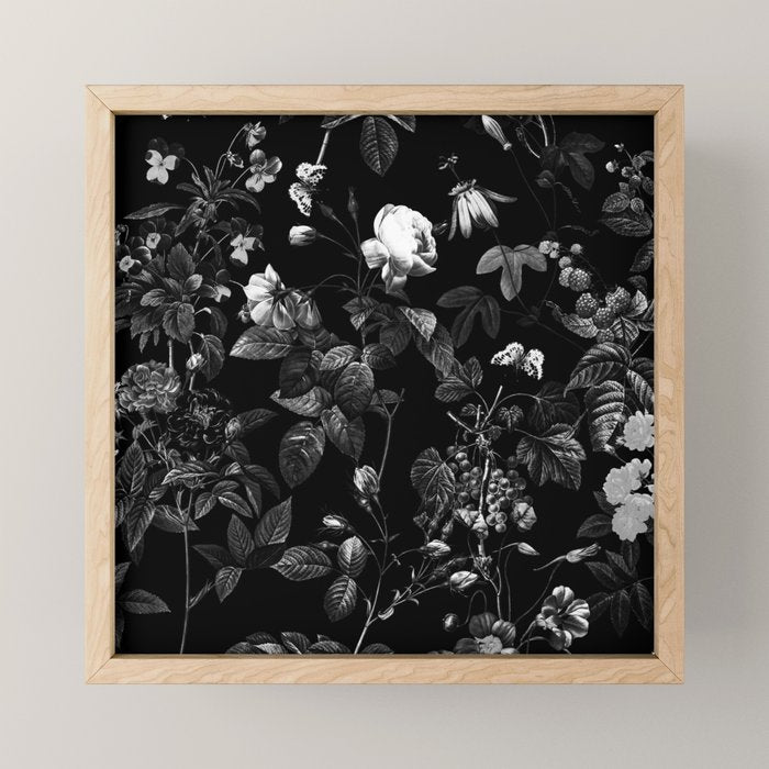 DARK FLOWER Mini Art Print Gallery Image 1