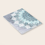 BOHOCHIC MANDALA IN BLUE Notebook Gallery Image 3