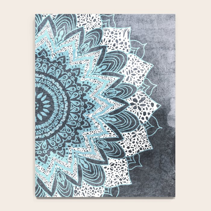 BOHOCHIC MANDALA IN BLUE Notebook Gallery Image 4