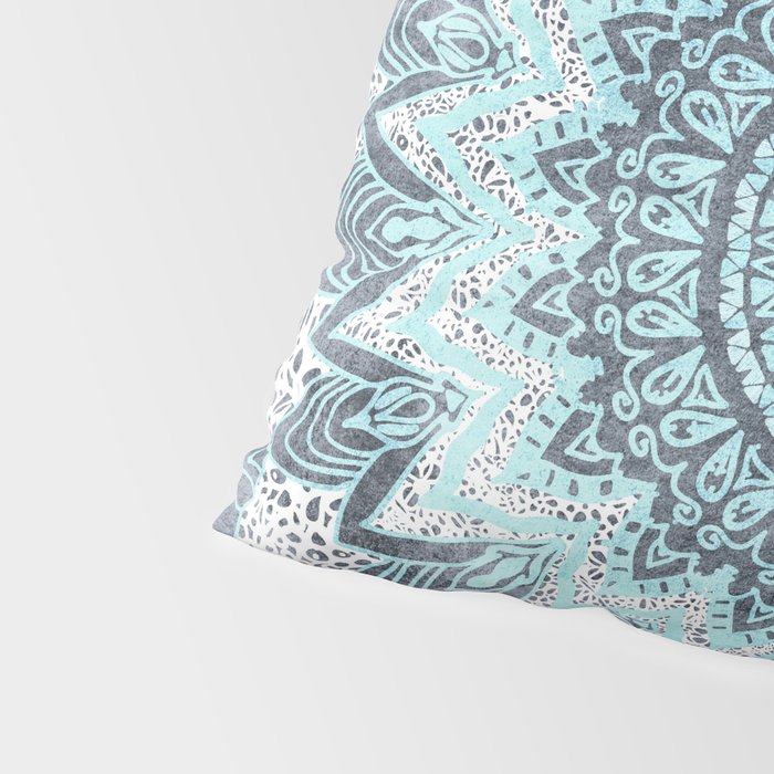 BOHOCHIC MANDALA IN BLUE Pillow Sham Gallery Image 4