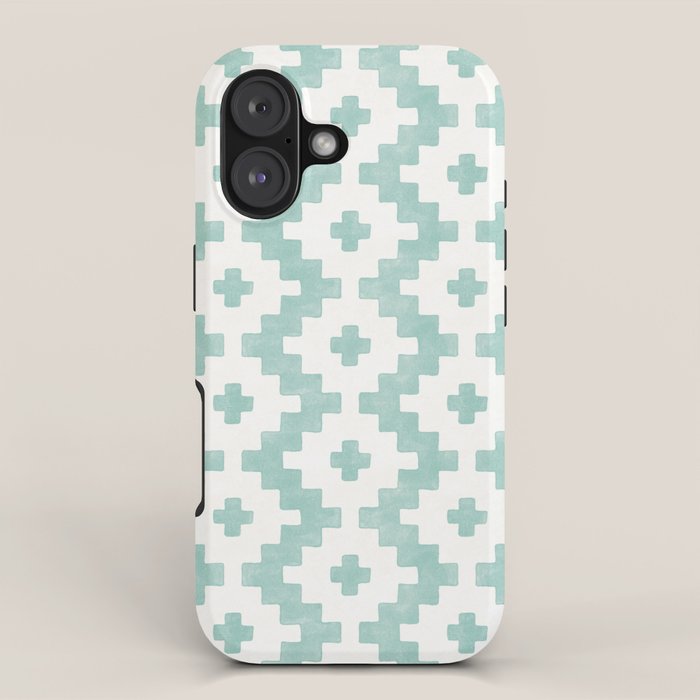 Taos - Turquoise  iPhone Case Gallery Image 1