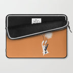Bunny and Dandelion Bouquet Laptop Sleeve Gallery Image 2