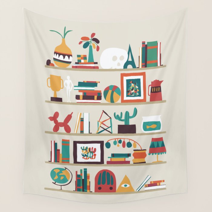 The shelf Wall Tapestry Gallery Image 4