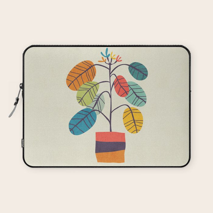 Potted plant 2 Laptop Sleeve Gallery Image 1