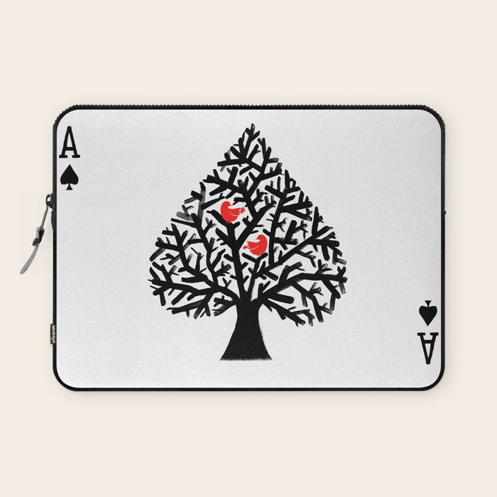 Ace of spade Laptop Sleeve Gallery Image 1
