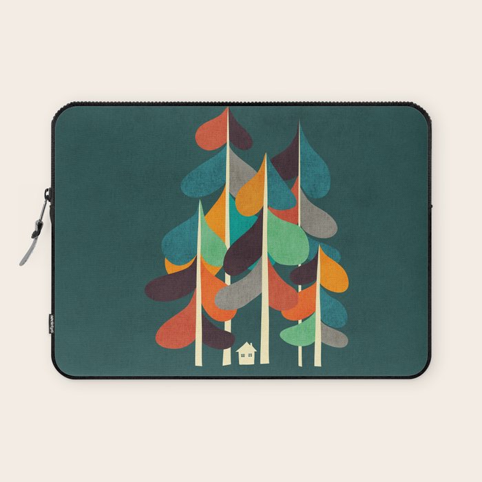 Cabin in the woods Laptop Sleeve Gallery Image 1