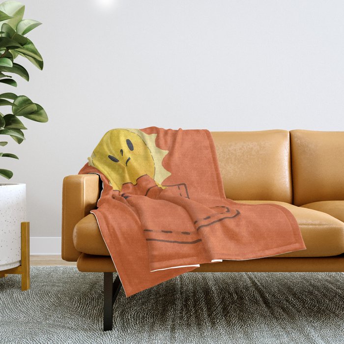 Pocketful of sunshine Throw Blanket Gallery Image 1