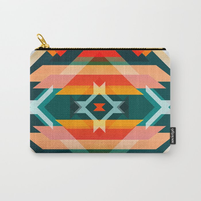 Broken Diamond - Incalescence Carry All Pouch Gallery Image 1