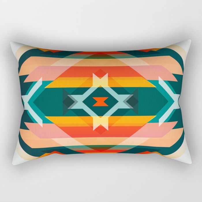 Broken Diamond - Incalescence Rectangular Pillow Gallery Image 2